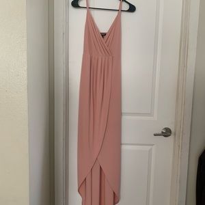 Express long slit dress